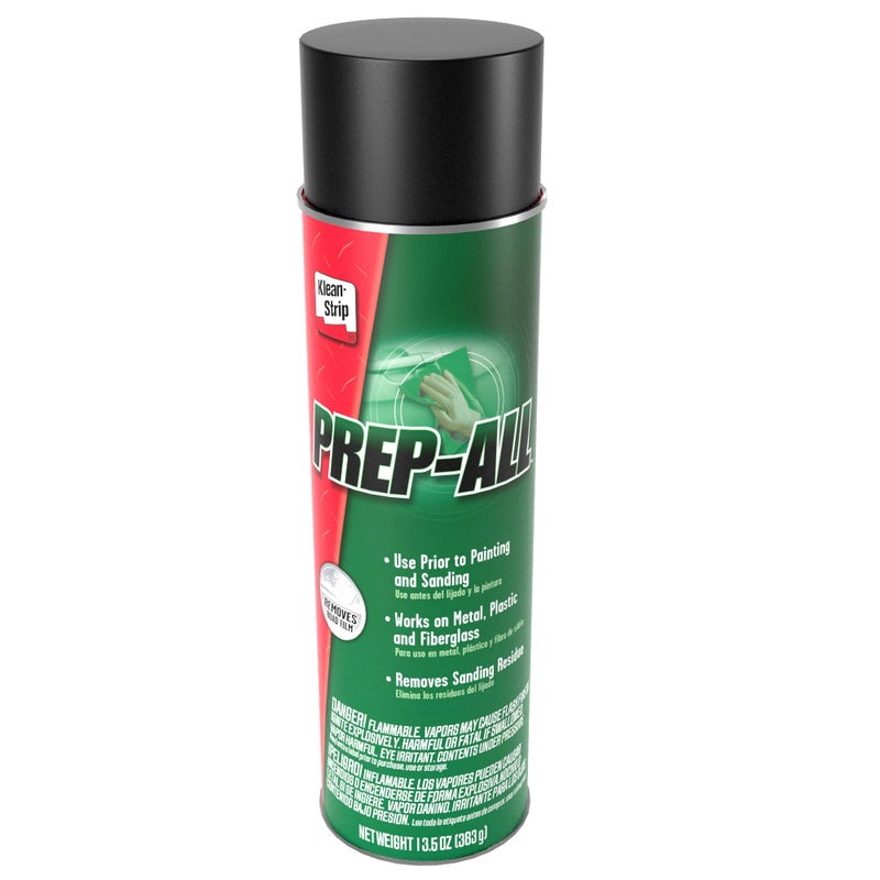Klean Strip Klean-Strip Prep-All Wax and Grease Remover  Fast-Acting Degreaser  Effective on Metal  Plastic  Fiberglass  Automotive DIY  13.5oz Aerosol - Image 3